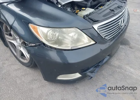 2007 Lexus Ls 460 L from USA, damaged, VIN JTHGL46F575009703